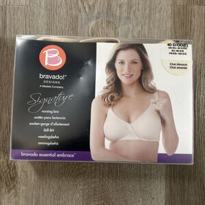 Bravado Designs Signature Nursing Bra Size 40 D/DD/E 122 Tan Chai Almond NEW
